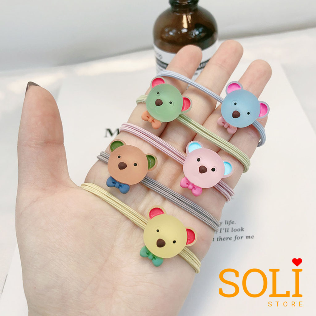 Dây cột tóc gấu cute CT34