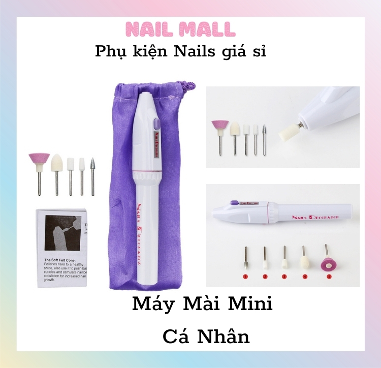 Máy mài cầm tay mini sử dụng pin - bút mài mini tiện lợi dành cho học viên thực hành HN13