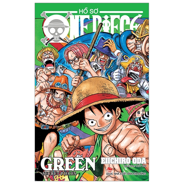 Fahasa - hồ sơ one piece - green secret pieces