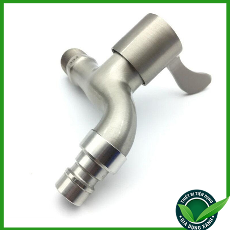 Vòi nước, vòi hồ, vòi máy giặt bằng INOX 304 cao cấp, siêu bền bỉ, không gỉ