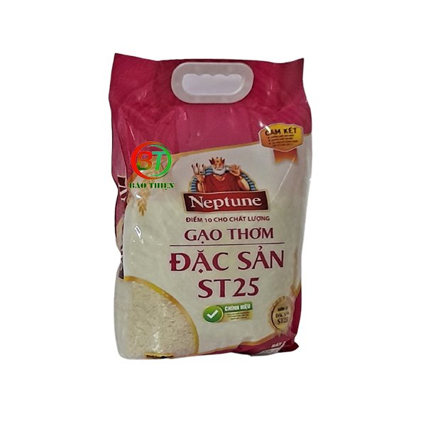 Gạo thơm Đặc Sản ST25 Neptune 5kg