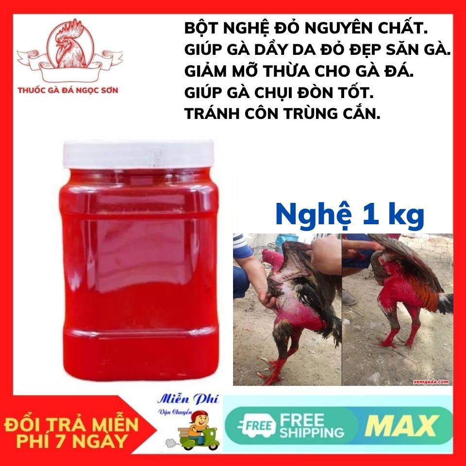 Nghệ đỏ cho gà đá bao nguyên chất bịch 1 KG