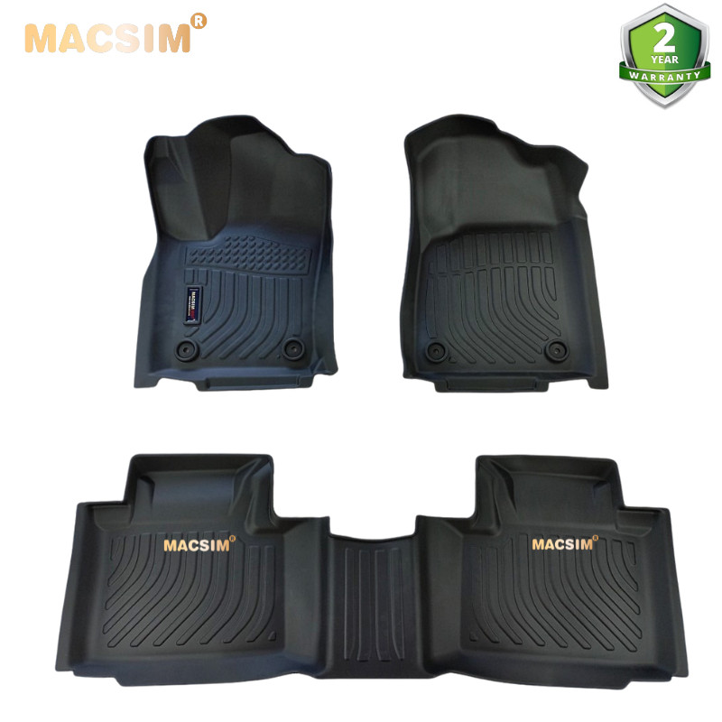 Thảm lót sàn xe ô tô JEEP CHROKEE 2016-2021 (sd) chất liệu TPE thương hiệu Macsim màu đen Giá 4,000,000 Đồng*Miễn phí vận chuyển