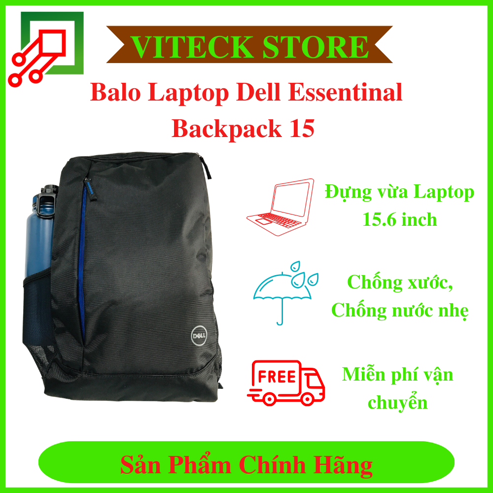 Balo Laptop DELL Essential Backpack 15 - ES1533P Chính Hãng