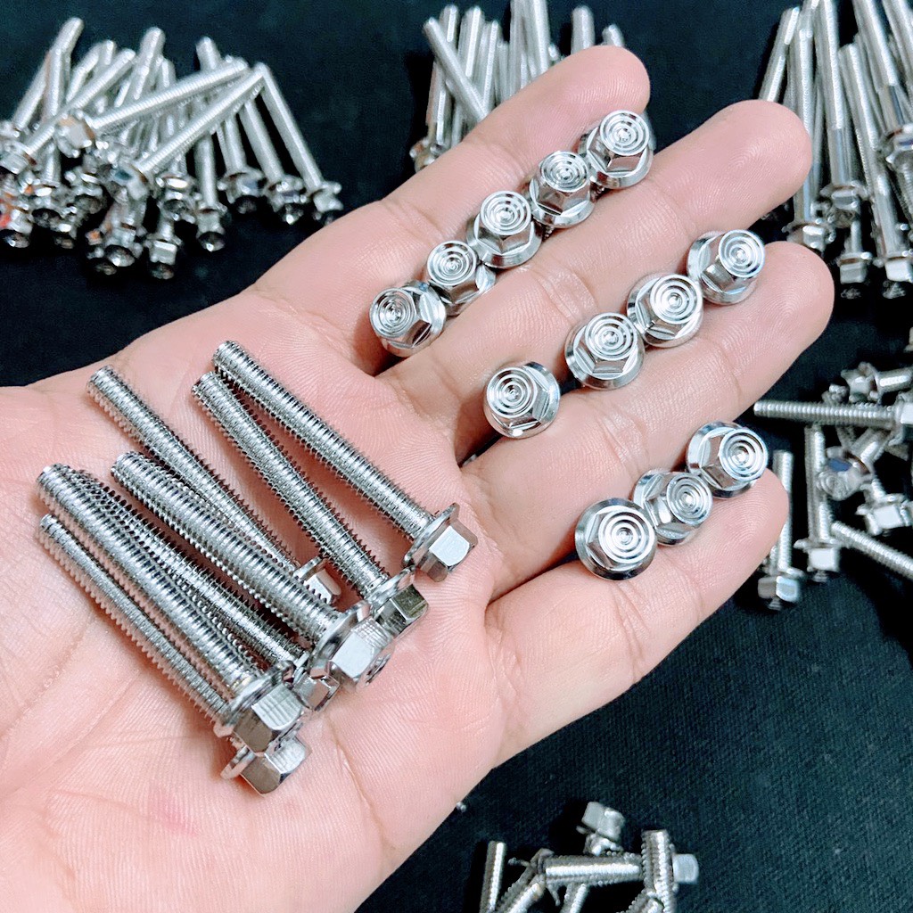  Ốc Salaya mẫu thái V2 Trụ Đủ Size 6mm 