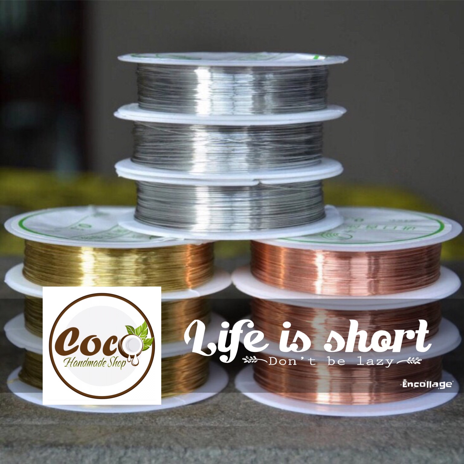 [HCM]Dây kẽm làm Handmade