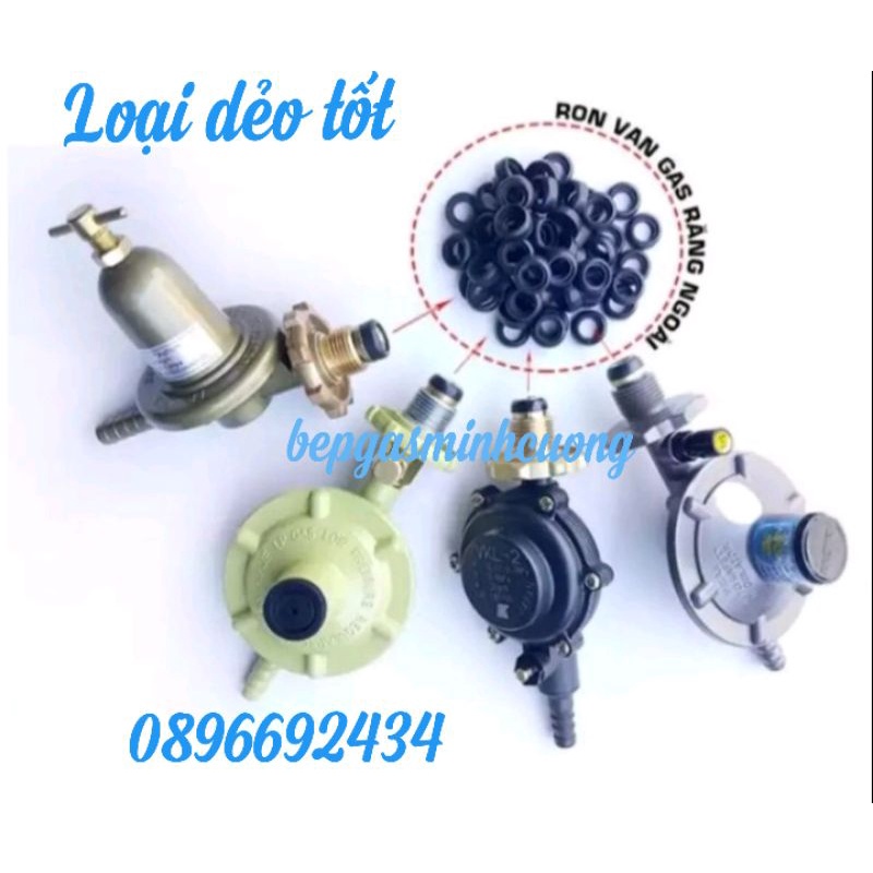 Ron van gas răng ngoài, van sạc gas, máng sạc gas. loại tốt dẻo dễ lắp lâu chai.