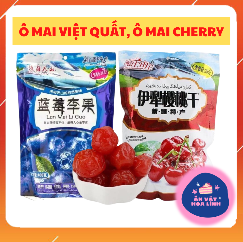 Ô mai Việt Quất - Ô mai Cherry đủ vị