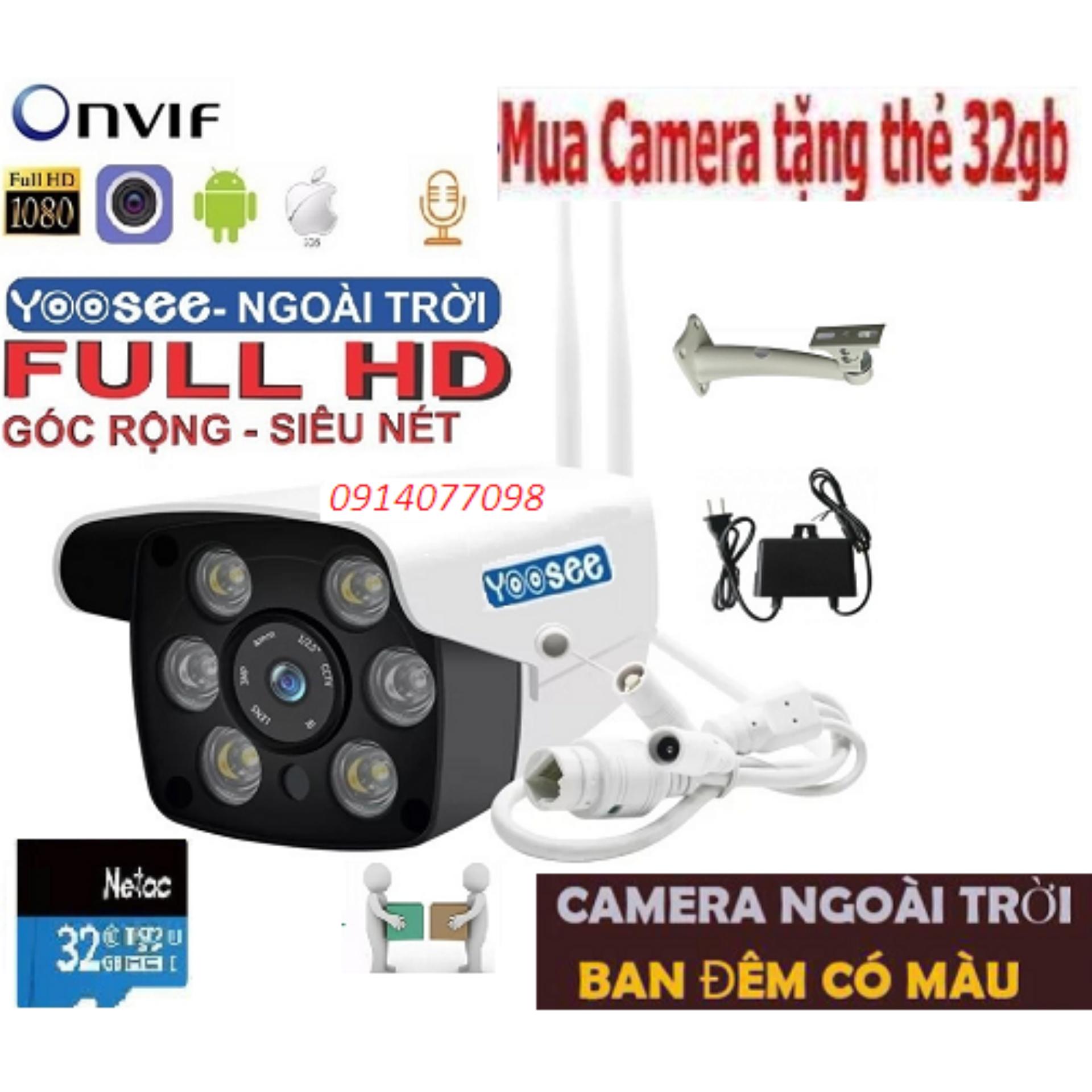 Camera yoosee wifi full hd 1080 kèm thẻ 32g
