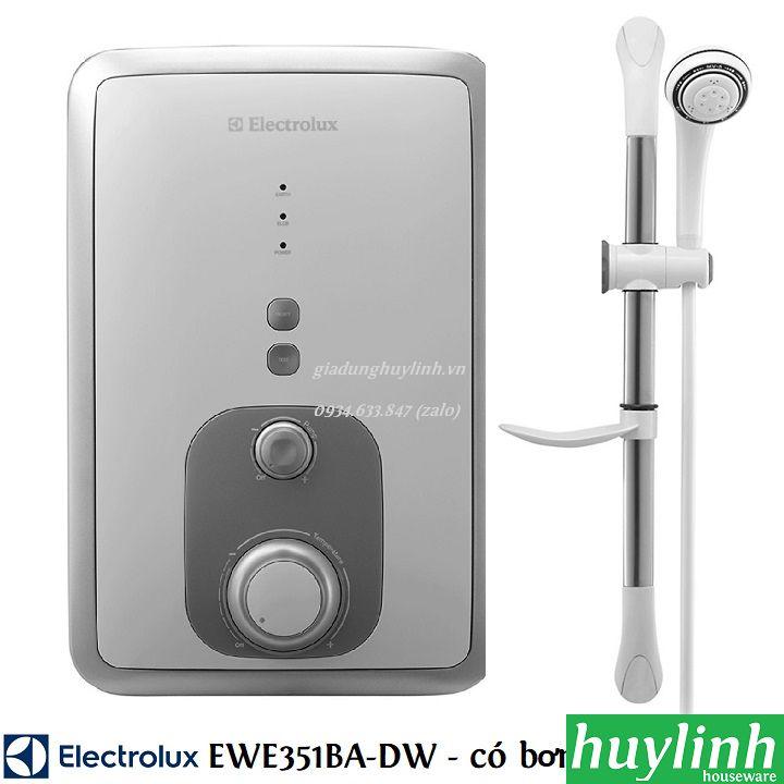 Máy nước nóng trực tiếp có bơm electrolux ewe351ba-dw - 3500w