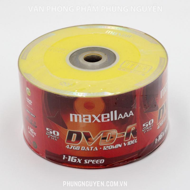Đĩa trắng DVD maxcell combo4