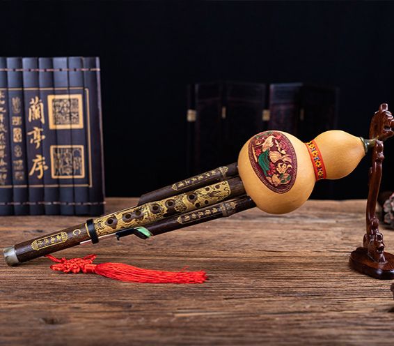 Sáo bầu thật có hộp trạm khắc tinh xảo, âm thanh núi rừng cho bạn yêu âm nhạc - Kho sáo trúc Việt Nam