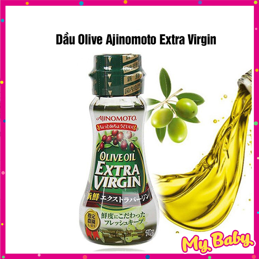 Dầu Oliu Ajinomoto Nhật Bản dành cho bé ăn dặm Mybaby2508 AD31, dầu Oliu, dầu ăn dặm Nhật Bản