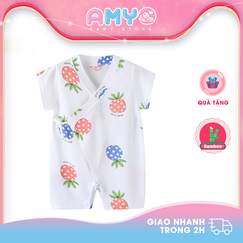 Bodysuit cho bé kimono yukata cho bé đầy tháng 3 6 9 12 tháng thôi nôi amyo 11.bdm01.07-1
