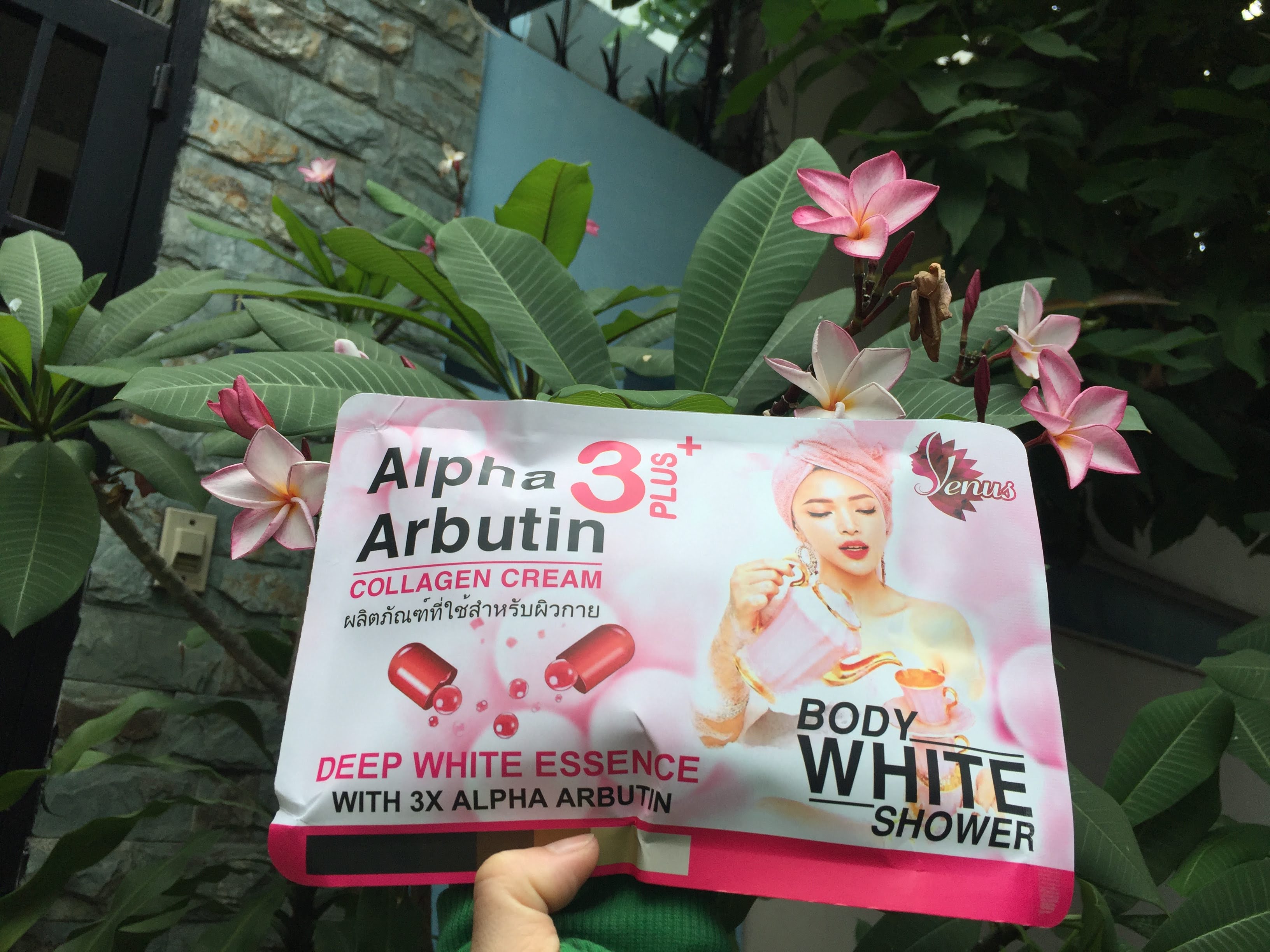Set tắm trắng da Thái Lan Alpha Arbutin 390 gram