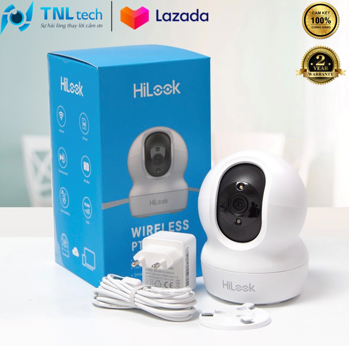 Camera IP Wifi HiLook IPC-P220-D/W 1080P  HÀNG CHÍNH HÃNG - BẢO HÀNH 24 THÁNG - [ TNl tech ]