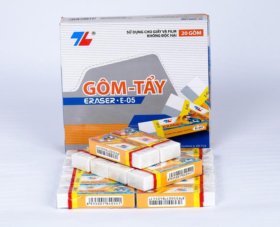 Combo 5 Cục Gôm Tẩy Thiên Long E-05