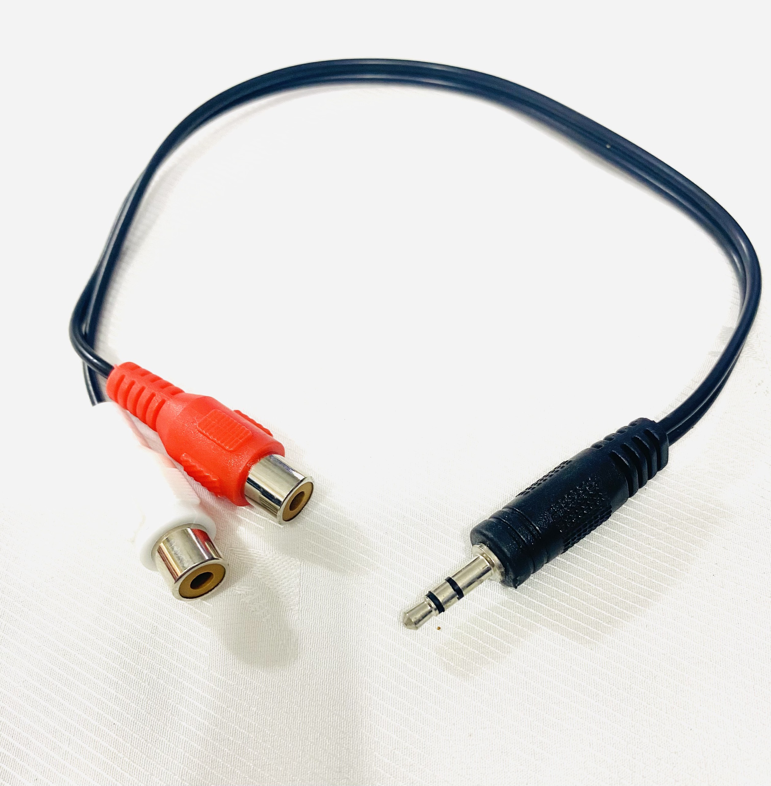 Dây chuyển từ jack 3.5 ly sang 2 đầu bông sen cái