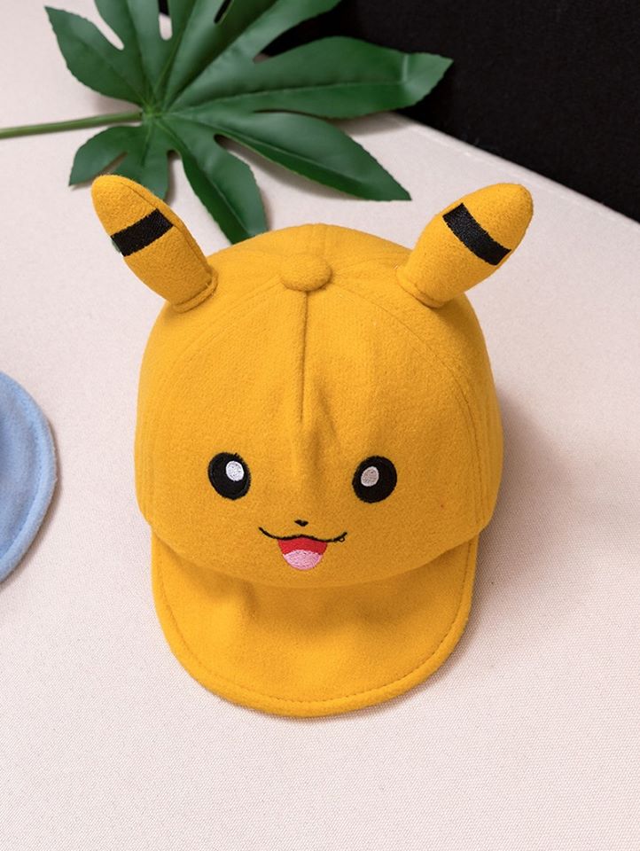Mũ hoạt hình pikachu - Cho bé 3-12 tháng