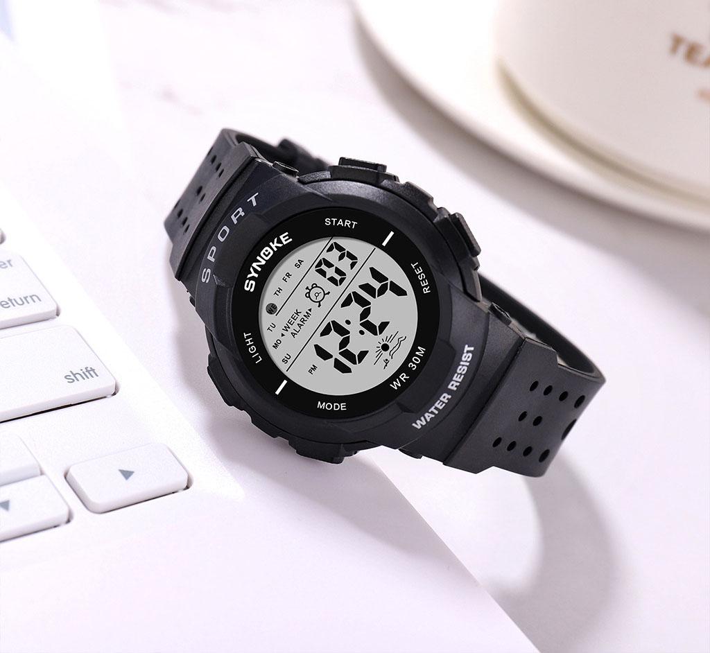 Đồng hồ thể thao nam nữ - đồng hồ điện tử giá rẻ Synoke 9617