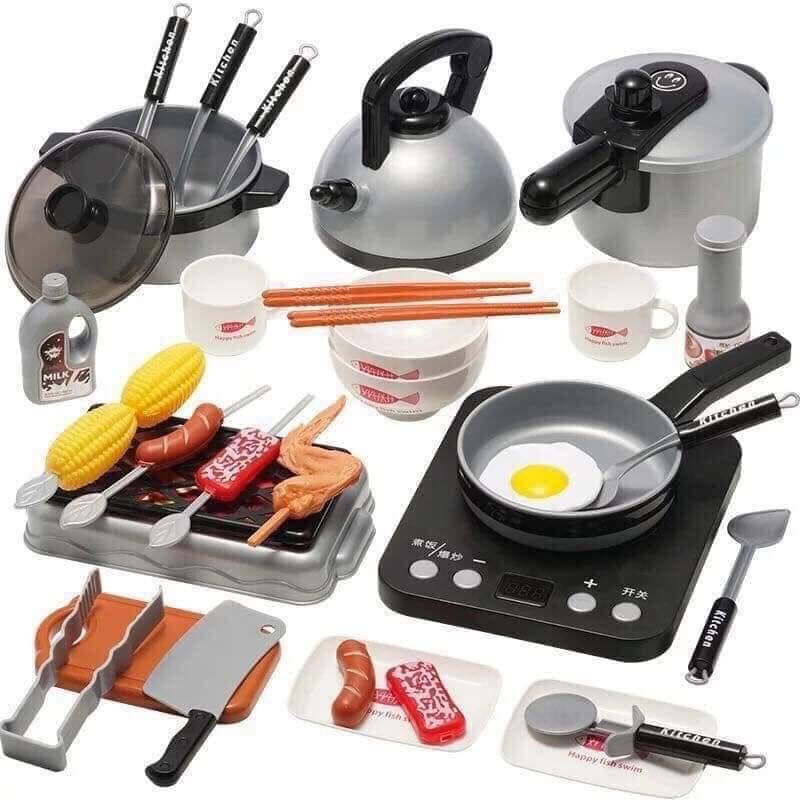 Bộ nấu ăn kitchen play set – 36 món