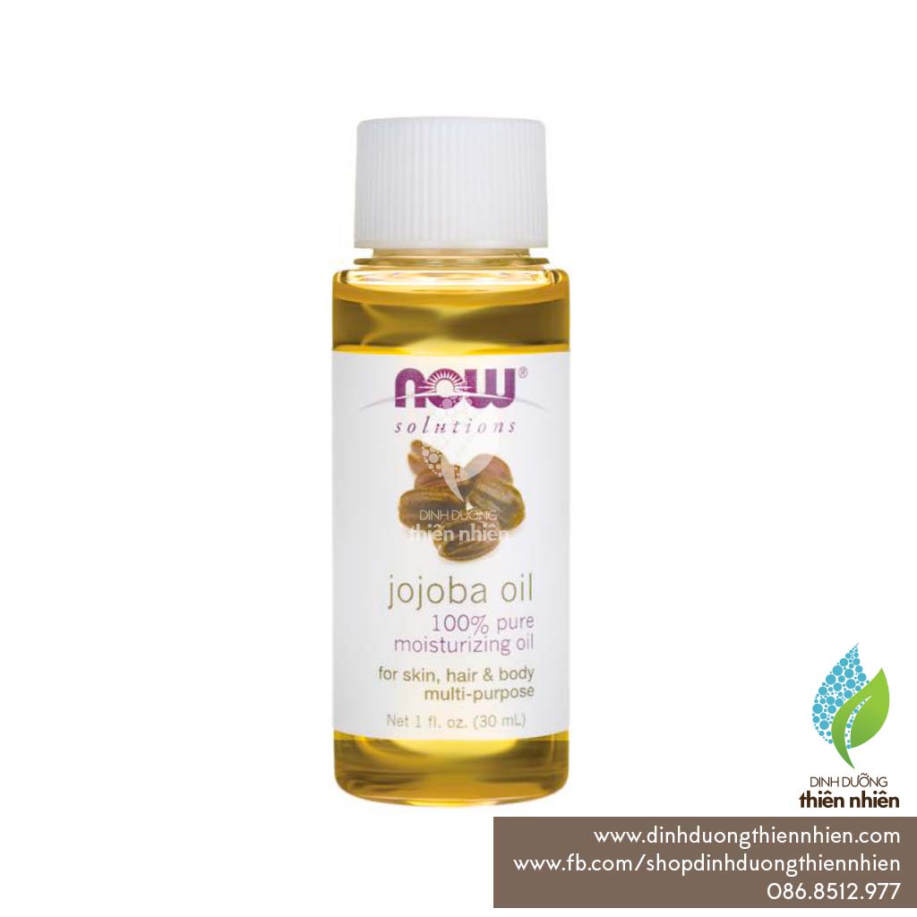 Dầu Jojoba Now Solutions Organic Jojoba Oil 30ml 100% Thiên Nhiên