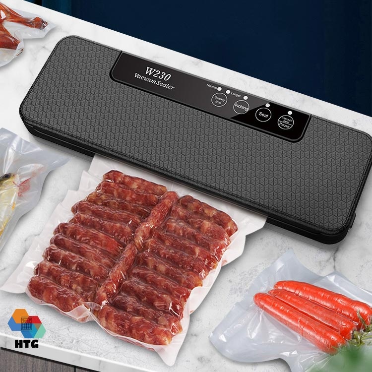 【HOT SALE】 Máy Hút Chân Không Thực Phẩm W230 tự động hút khô và hút ướt hàn độc lập kiểm soát lực hút hàng chính hãng
