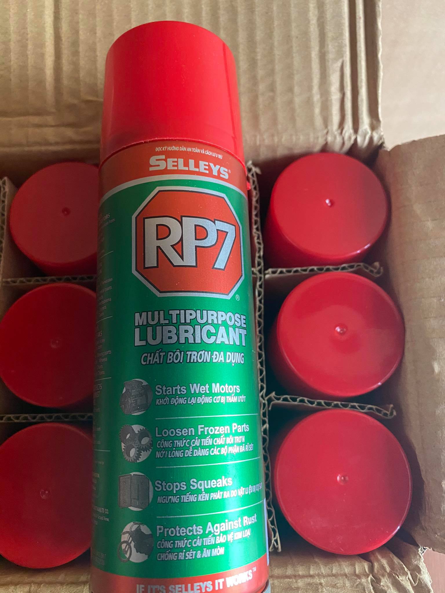 SỈ= LẺ Dầu Chống Rỉ Sét Và Bôi Trơn Selleys RP7 150g Cao Cấp | rp7 | rp7 chai xịt | rp7 chai xịt chống rỉ | rp7 thái lan | bình xịt chống rỉ sét | rp7 chất tẩy dầu mỡ | rp7 chất bôi chơn đa dụng phá rit sét