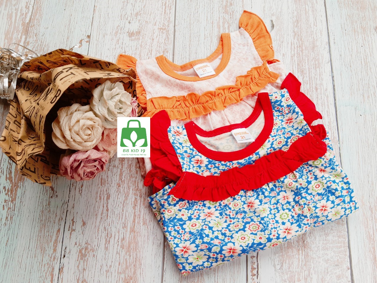 Đồ bộ bé gái bộ bé gái cotton cho bé gái từ 8kg đến 20kg