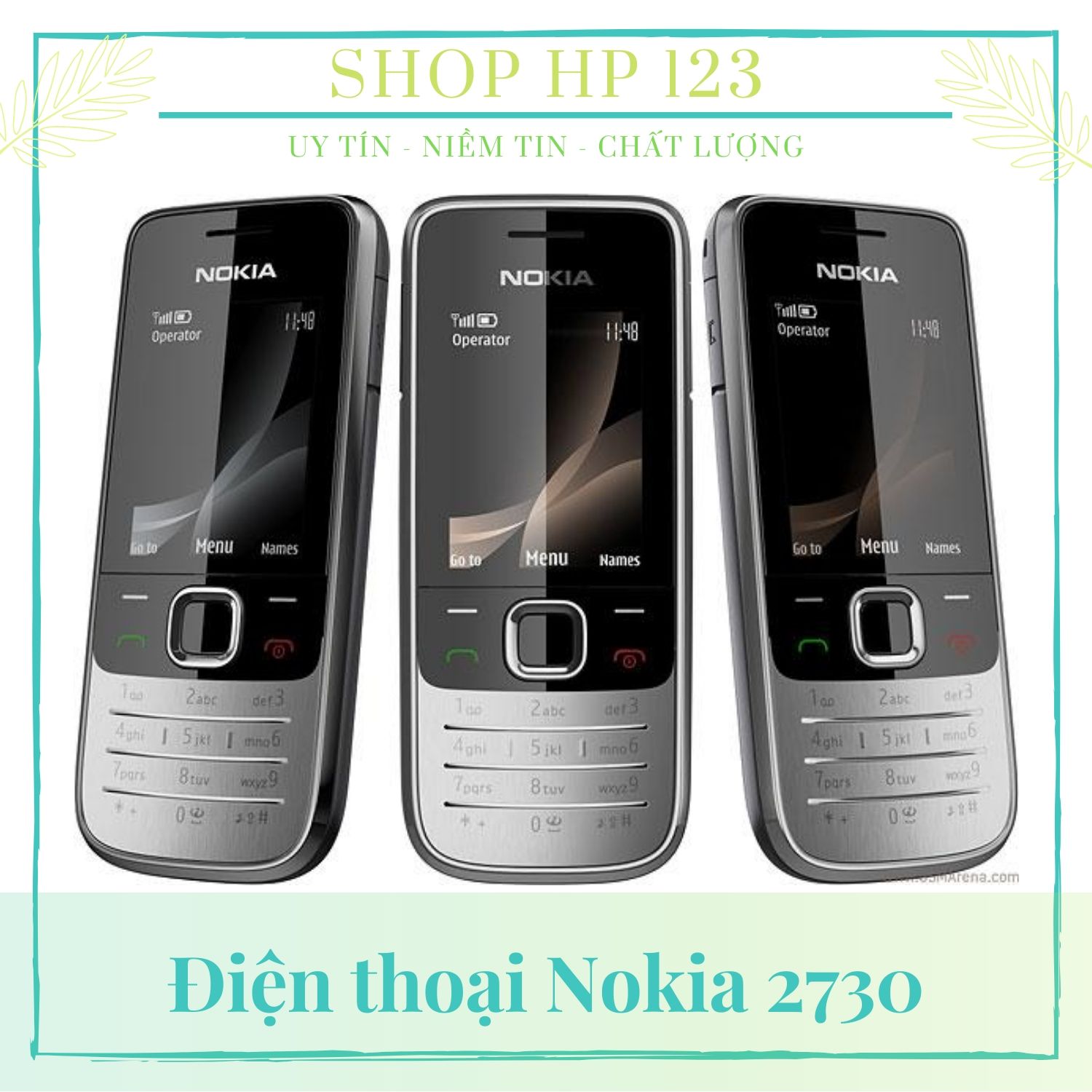Điện thoại Nokia 2730 | Màn hình TFT 2.0 inch hiển thị sắc nét, giao diện Symbian dễ nhìn và dễ sử dụng