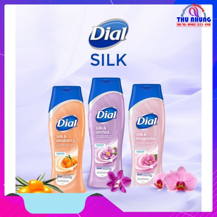 Sữa tắm dưỡng ẩm nữ Dial Mỹ 473ml - Hàng nhập khẩu