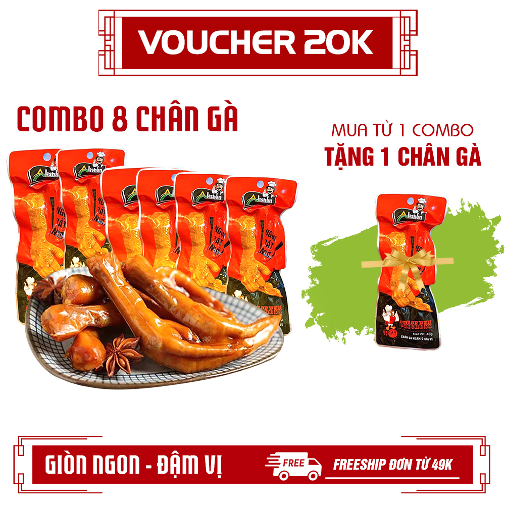 Chân gà cay Việt Nam hãng Alishan, chân gà ủ siêu ngon vị xì dầu tỏi ớt đậm đà thơm ngon, hương vị chân gà cay Tứ Xuyên, BG02, Bambu Food