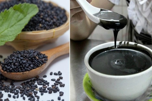 Mè đen rang củi, Mè đen/ Vừng đen/ Sạch Dak Lak rang sẵn, mè sống 500g
