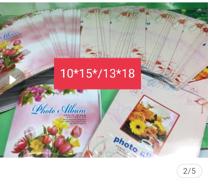 ALBUM ĐỰNG HÌNH ẢNH RẺ 10X15 ĐỰNG ĐƯỢC 40 TẤM  (GIAO MÀU NGẪU NHIÊN)