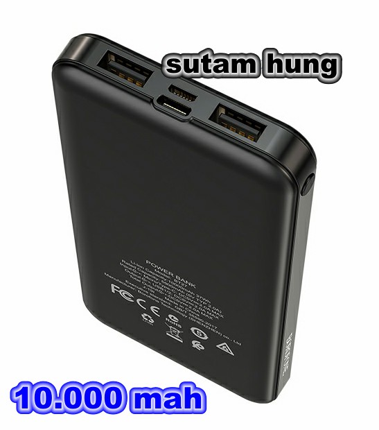 Pin dự phòng borofone 10.000mah chính hãng sth
