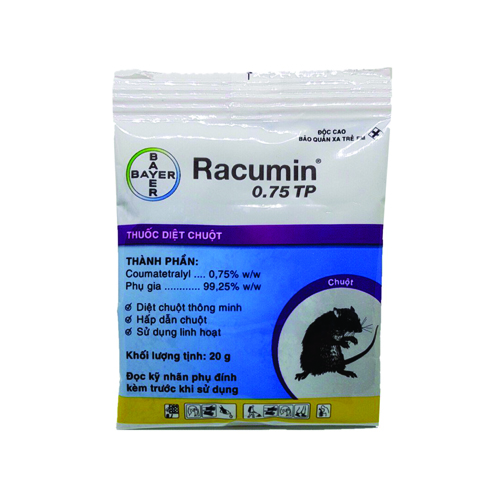 Thuốc diệt chuột racumin tp 0.75 .