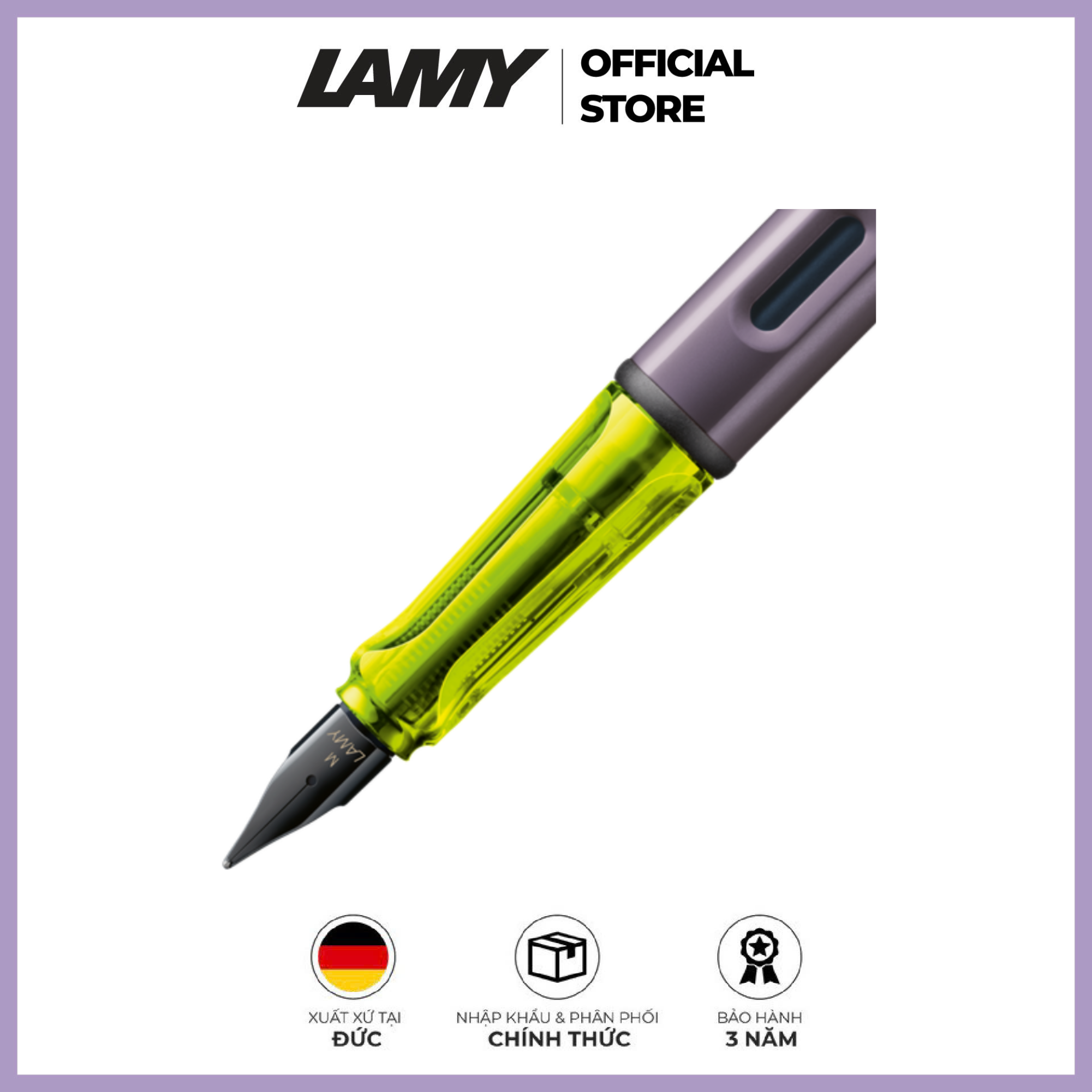  Bút máy cao cấp Al-star Aubergine 