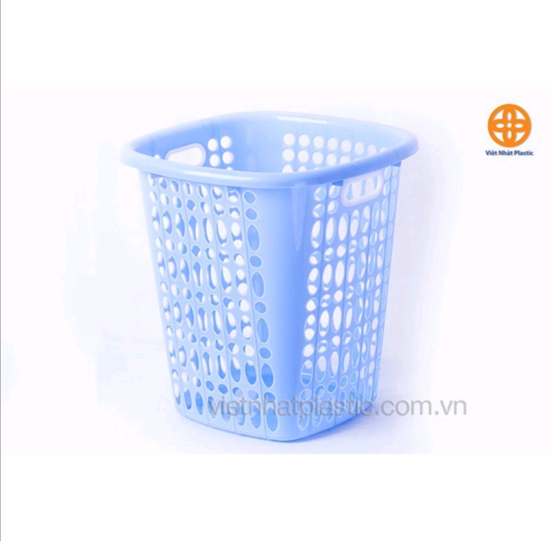 Sọt rác, giỏ đựng đồ có tay cầm Việt Nhật. Bé: 28 x 28 x 27.5cm. Trung: 41x41x44.5cm. Lớn: 42x42x50cm. Hàng Việt Nam chất lượng cao (MA-11)