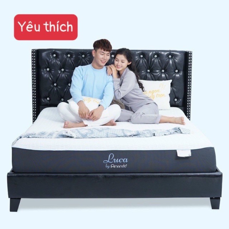 Đệm Foam AMANDO LUCA (vua nệm)180cm.200cm.25cm