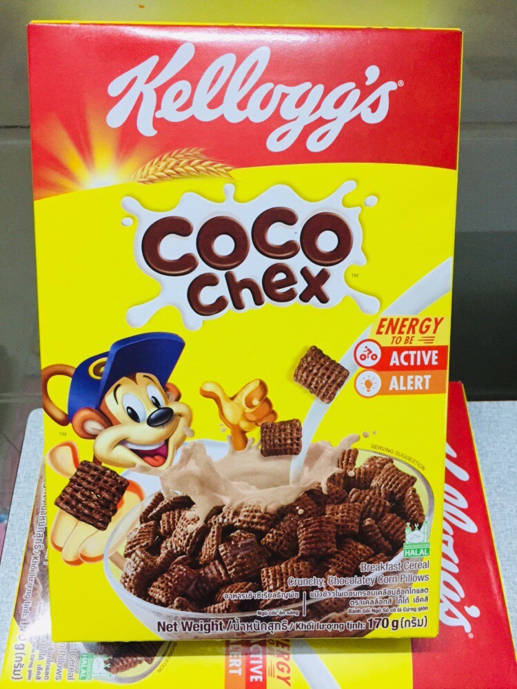 Ngũ Cốc Ăn Sáng Kellogg's Coco Chex 170g