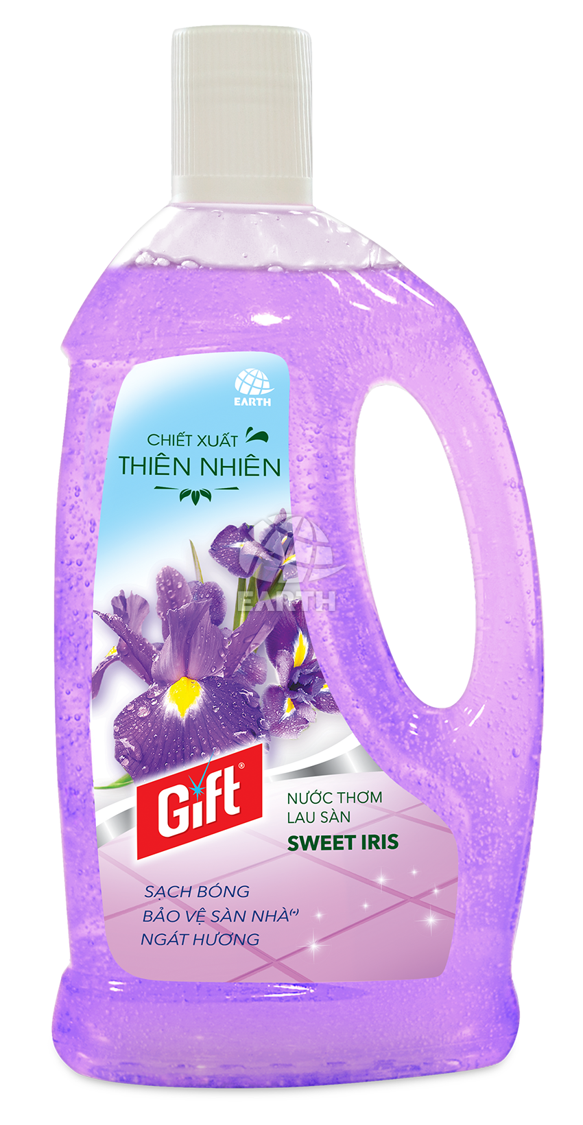 Lau sàn gift sweet iris 1 lít
