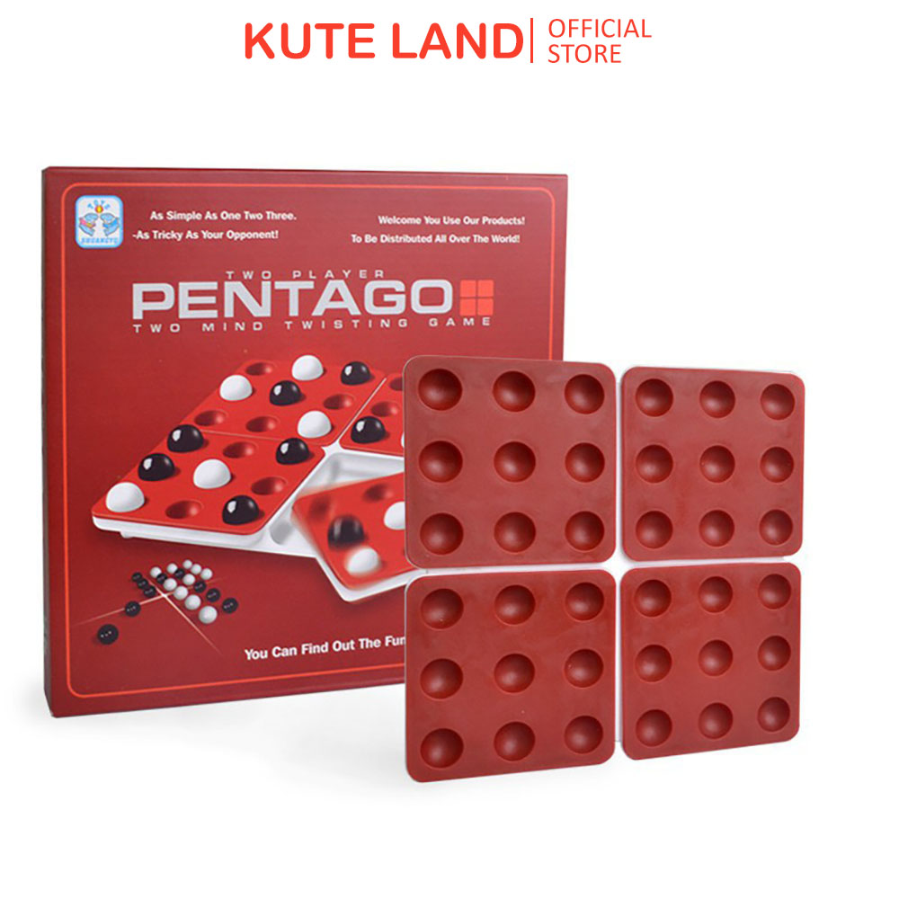 Board Game Pentago Bàn cờ xoay giải trí trò chơi cho nhóm bạn BG123