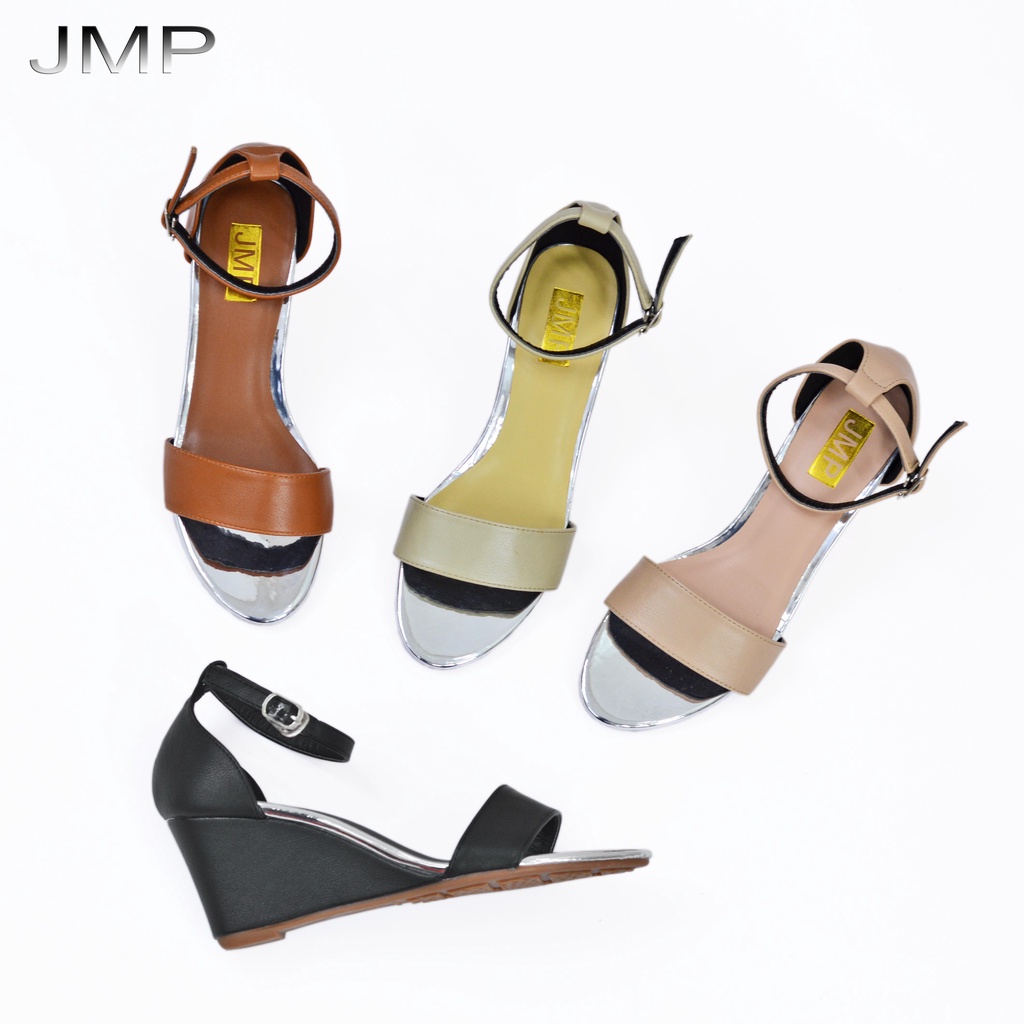 Jmp - giày sandal đế xuồng thiết kế sang trọng cao 7cm - sd55