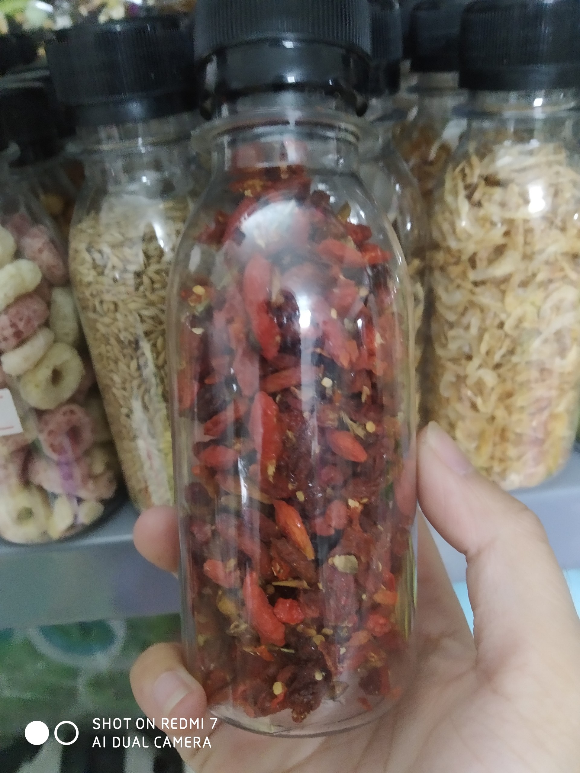 Hạt kỉ tử sấy cho hamster