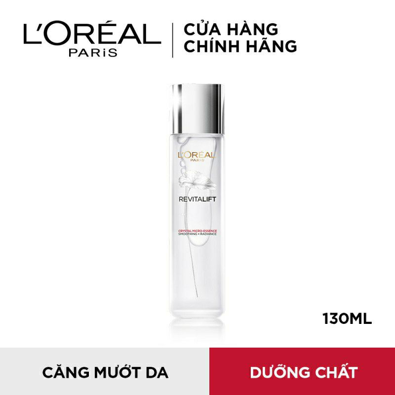 Dưỡng Chất Căng Mướt Da L'Oreal Paris Crystal Micro Essence 130ml