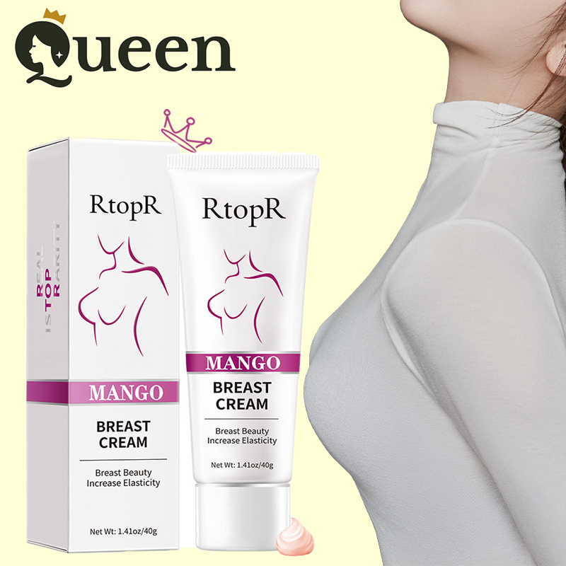 Kem nở ngực RtopR mango beauty breast cream 40g Nâng ngực nhanh massage săn chắc tự nhiên và nâng ngực phụ nữ