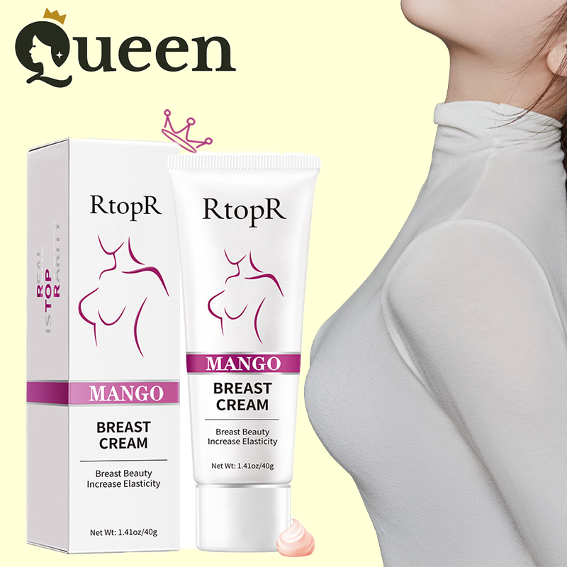 Kem nở ngực RtopR mango beauty breast cream 40g Nâng ngực nhanh massage săn chắc tự nhiên và nâng ngực phụ nữ