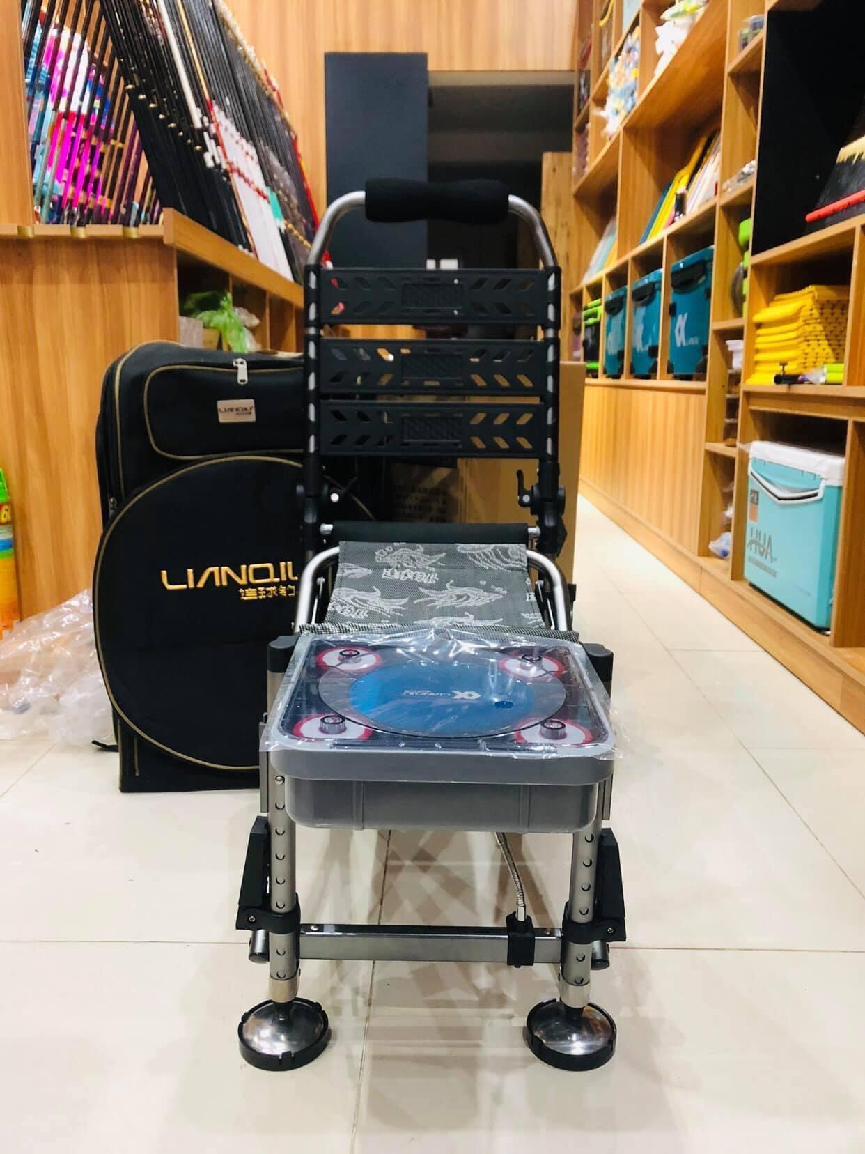 Ghế Câu Đài, Ghế Câu Cá, Ghế LIANQIU 032B -Đồ Câu Phạm Ngọc