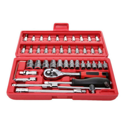 Bộ dụng cụ mở ốc, vít sửa chữa đa năng 46 chi tiết