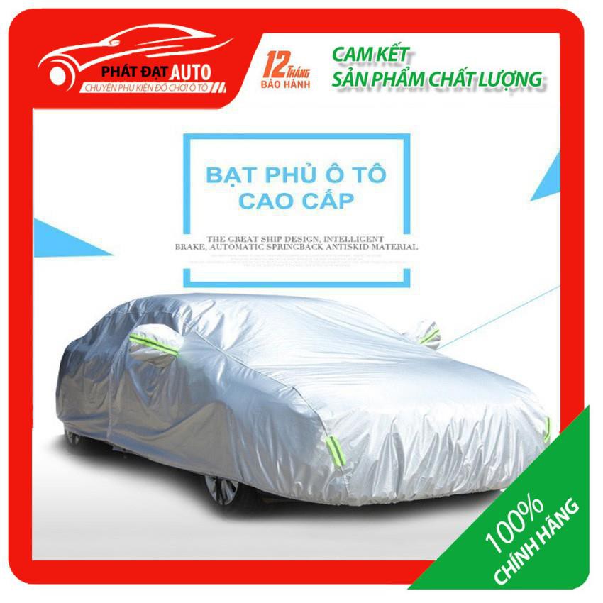 [HCM]Bạt Phủ Xe Ô Tô Cao Cấp Cách Nhiệt Bạt Phủ Xe Hơi Áo Trùm Xe Hơi Nhôm Bạc 4 Chỗ Đến 7 Chỗ 2 Lớp Chống Nóng Mưa Xước Sơn Vân 4D- Xám